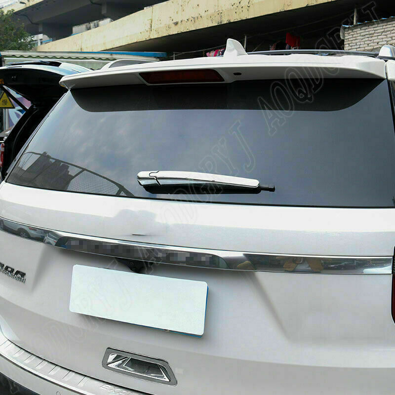 for Ford Explorer 2016-2018 ABS Chrome Outer Rear Window Rain Wiper Cover Trim