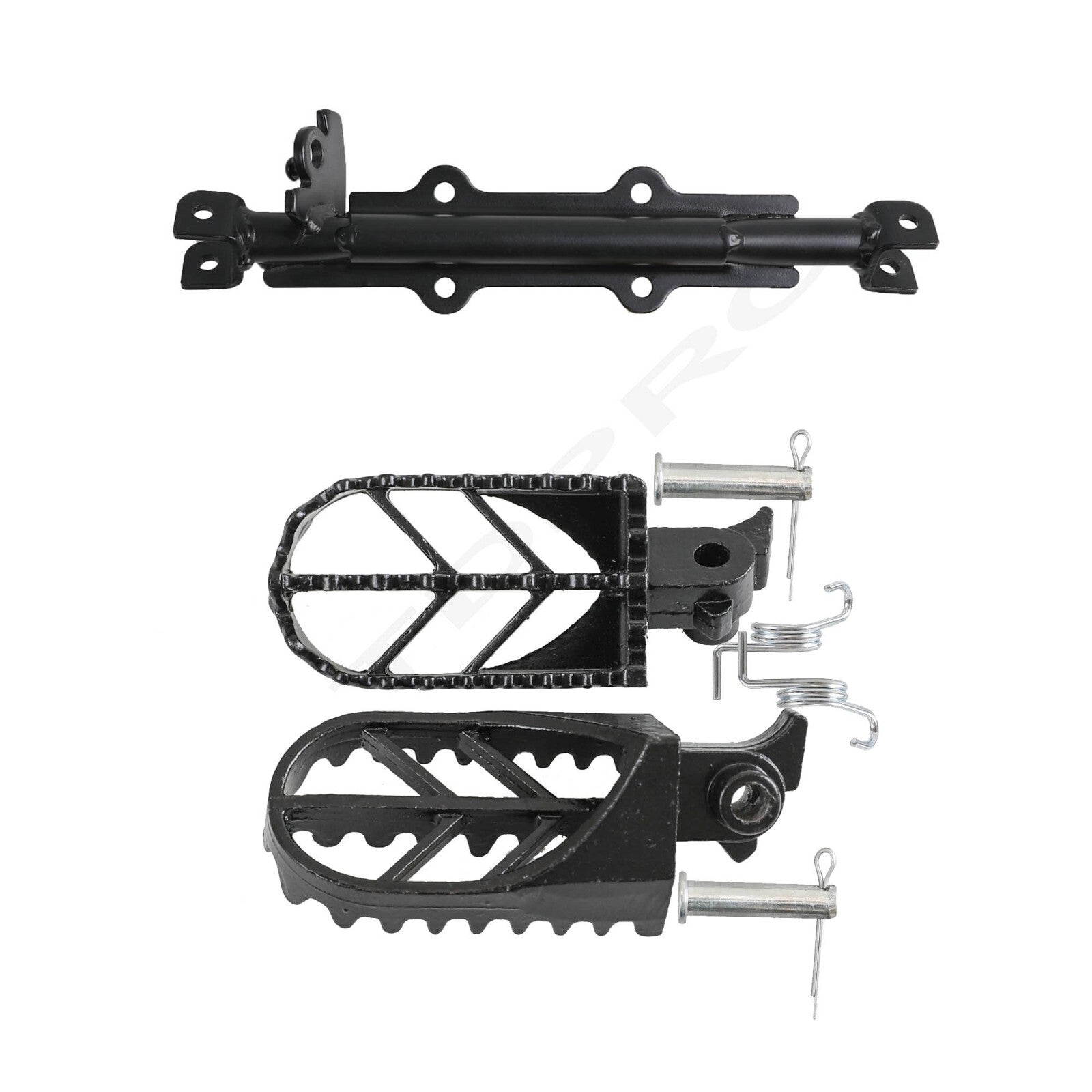 Footpegs Footstool with Mounting Bracket for CRF50, XR70, and Apollo 110 125cc Bicycles
