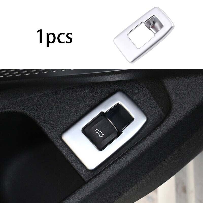 ABS Silver for BMW 3-Series G20 2019-2022 Tailgate Rear Door Switch Cover Trim