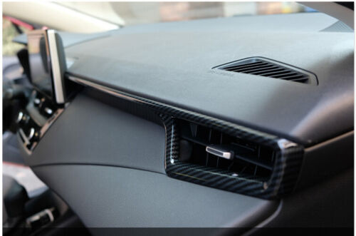 20 21 22 23 Center Console for Toyota for Corolla Carbon Fiber Dash Vent Strip Trim