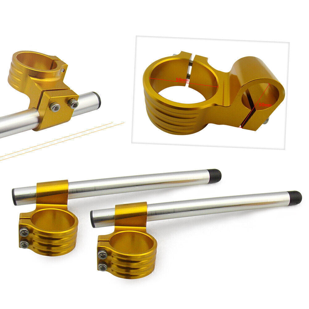 50mm Fork Clip On ons Handle Bar Handlebar Fit for Honda CBR 1000RR 2004 2005-2012