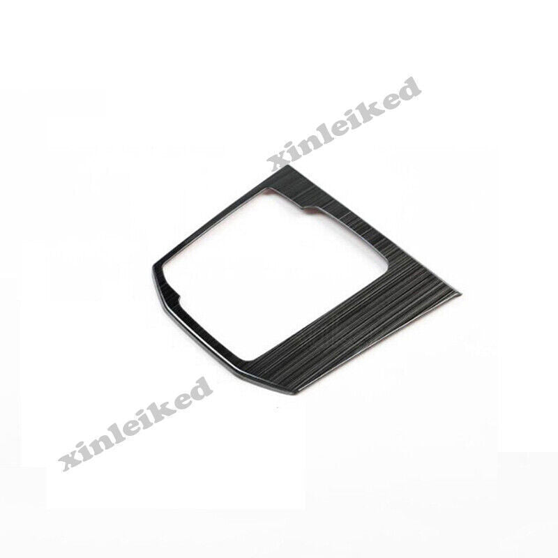 ForMazda 17-19 CX-5 CX5 Gear Shift Console Media Panel Cover Trim Black Titanium