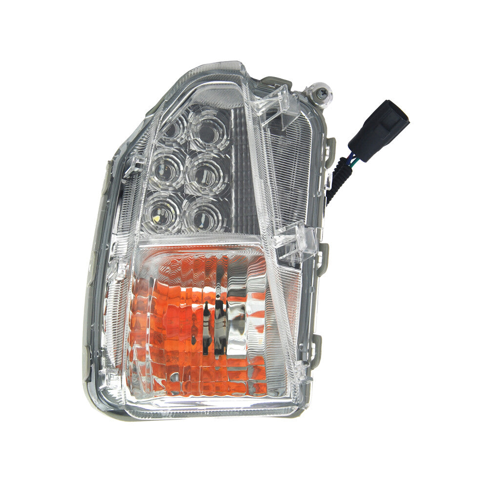 Left Front Turn Signal Fog Lamp w/ Bulb Cold White Light for 12-15 for Toyota Prius