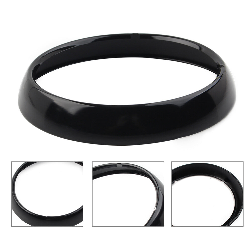 Fit for Harley Touring Electra Street Glide 7 Headlight Trim Ring Visor Light Cover
