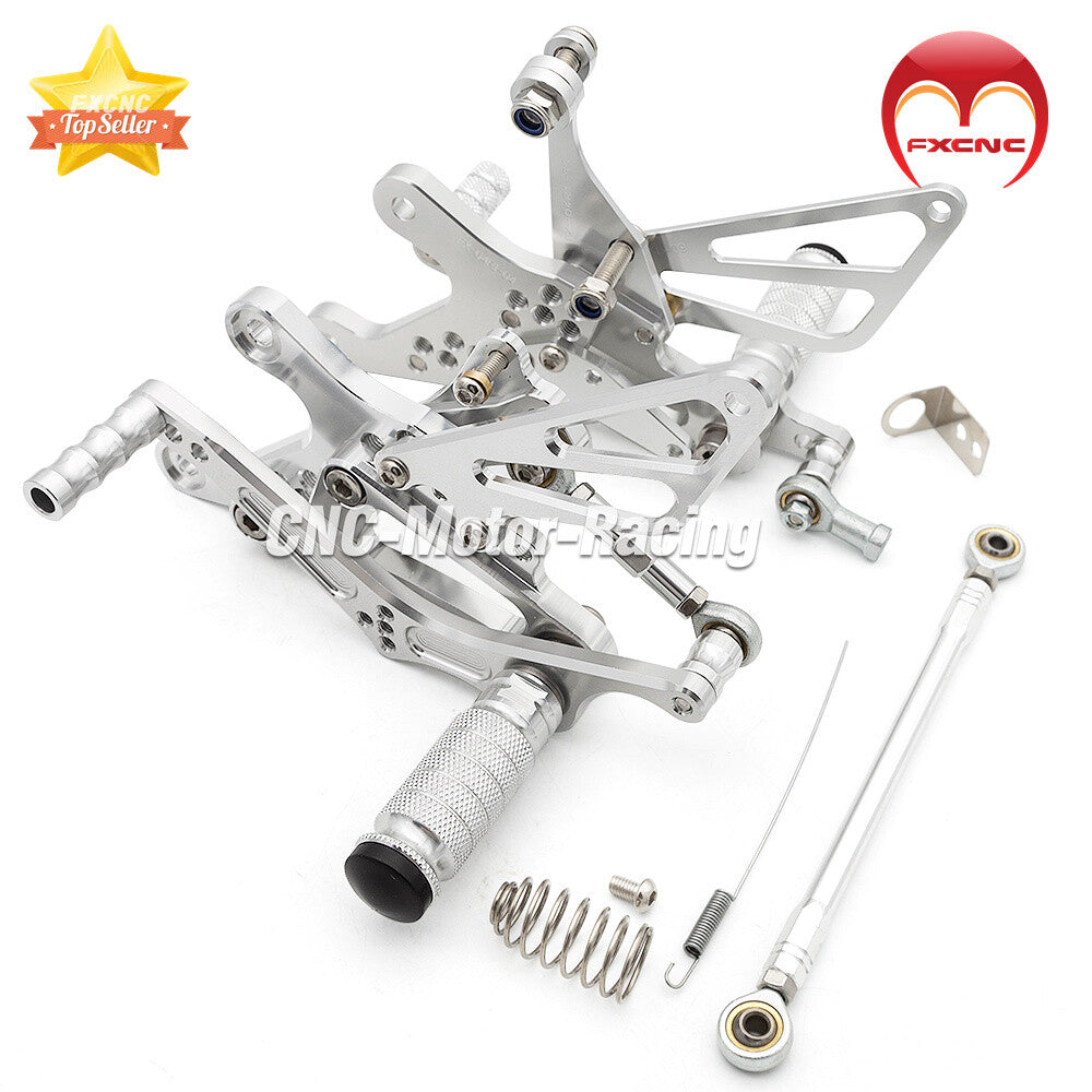 Suitable for Yamaha YZF R1 2004-2005-2006 CNC foot pedals with adjustable rear gear set.