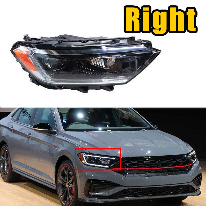 Right Front Headlamp for Volkswagen for Jetta MK7 2019 2020 Euro Version Passenger