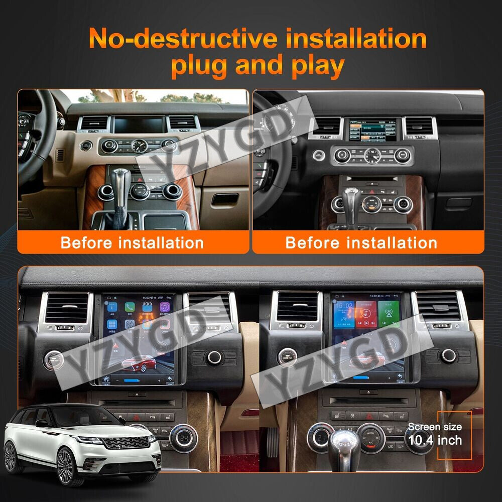 for Land Rover for Range Rover Sport 2010-2013 Carplay Car Radio Screen 2Din Stereo