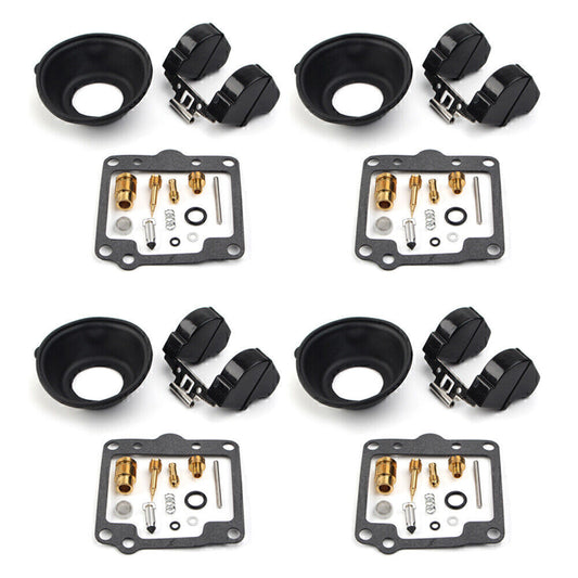 4x for Yamaha XS1100 XS1100L XS1100S Carburetor Repair Kit Carb Float Diaphragms