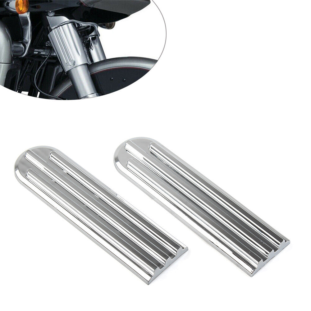 Oberer Gabelgleiter-Akzent f¨¹r for Harley FLHR Electra Glide Road King 2014-21 Paar