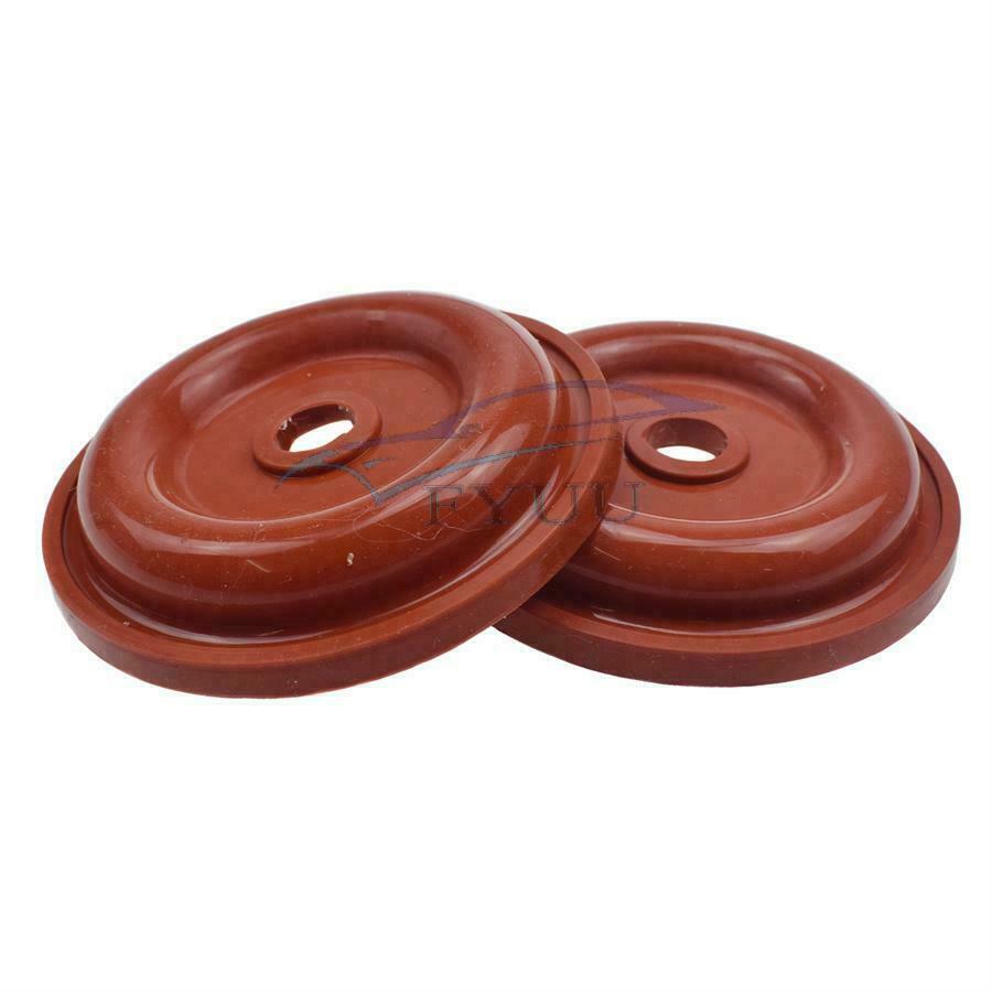 2x Red Exhaust Valve Bellows for Polaris 5414495 5410000 512733 5412147 5412379