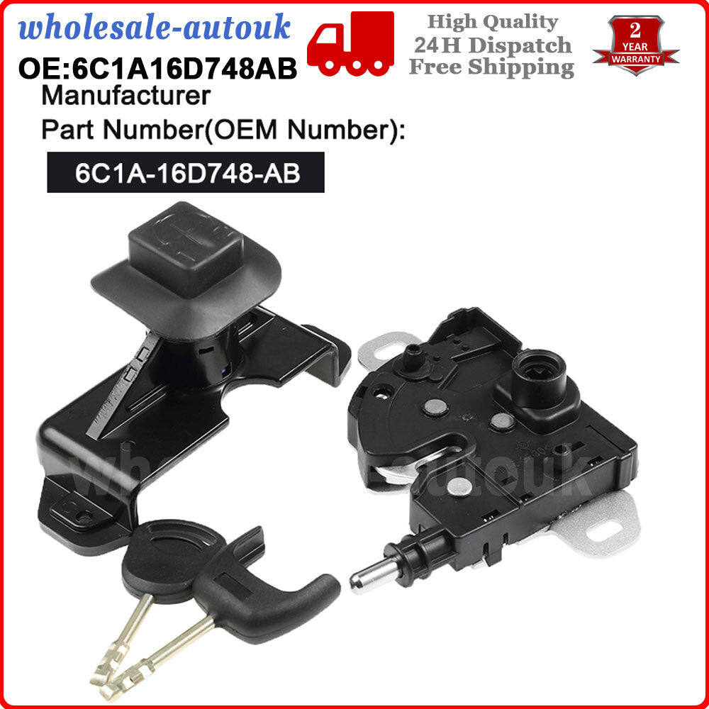 for FORD TRANSIT MK7 BONNET LOCK AND LATCH WITH 2 KEYS 2006 - 2011 DIESEL FWD