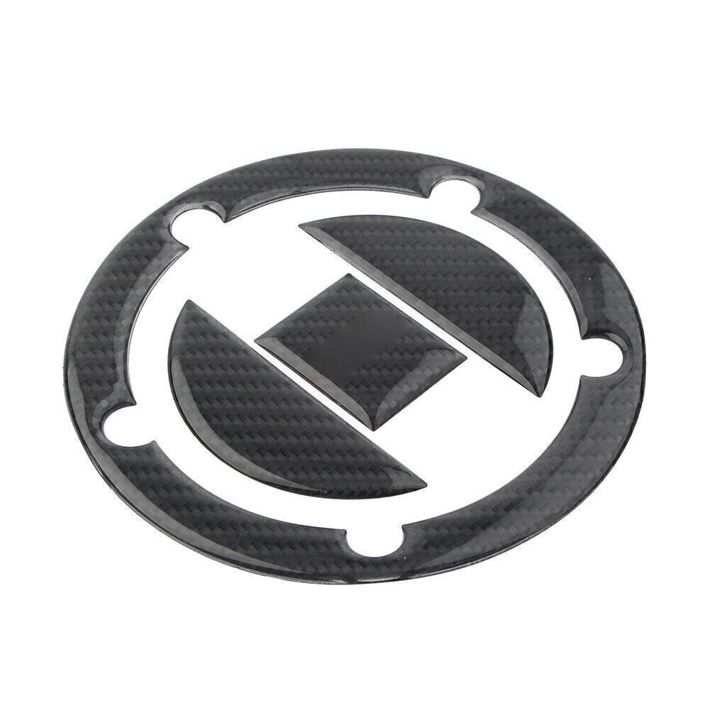 Carbon Fiber Petrol Fuel Cap Protector Tank Sticker for SUZUKI GSXR 1000 750 600