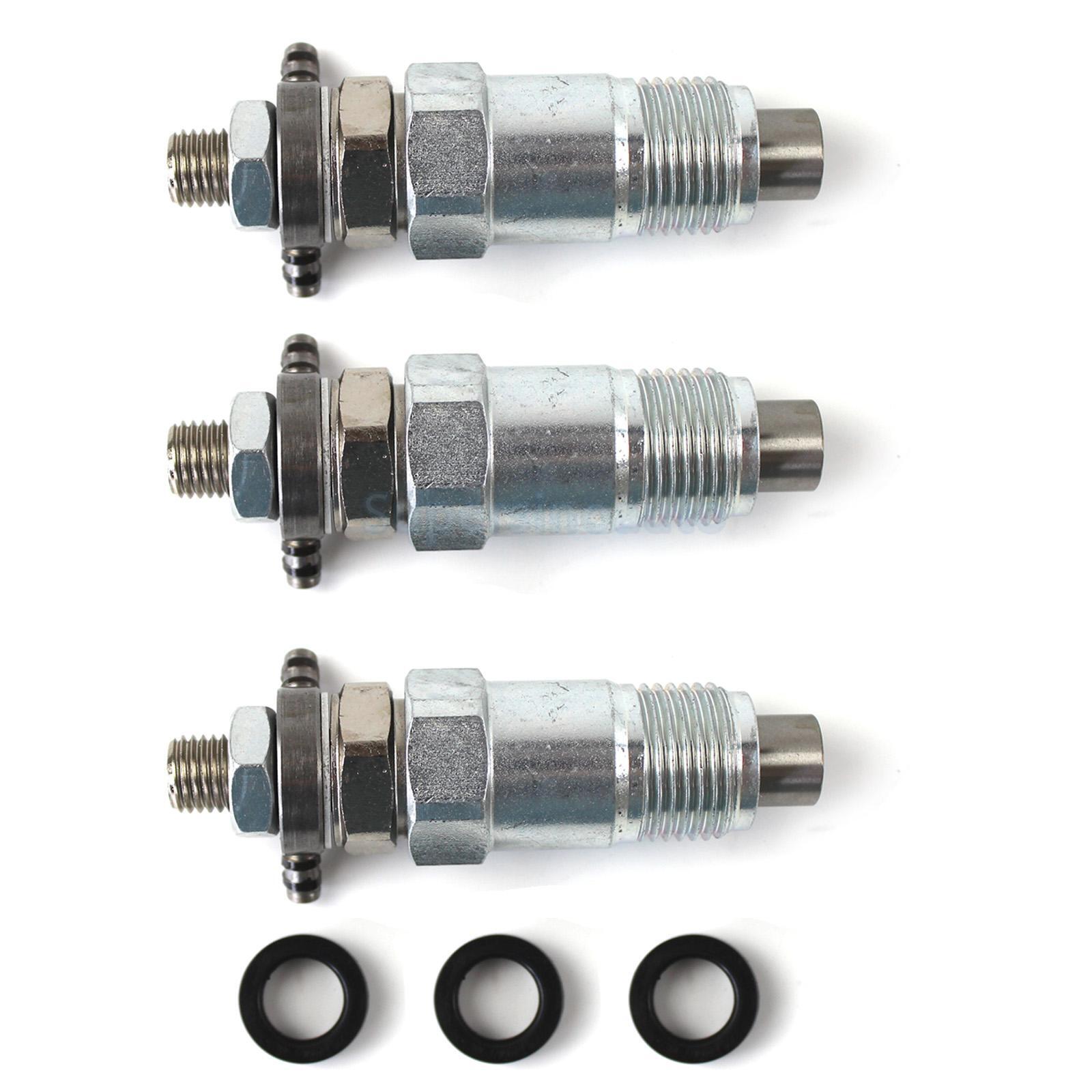 3pc Fuel Injector Nozzel Assy For Kubota D750 D950 15271-53000 L175 L2050 L2350