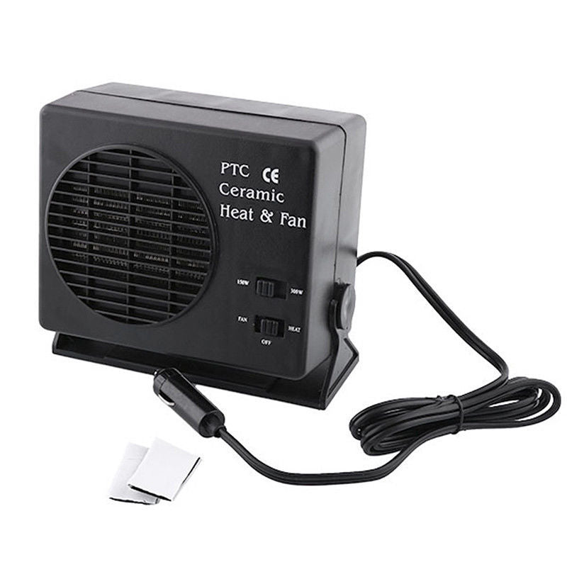 High Power Car Portable Heater Heating Cooling Fan Windshield Defroster Demister