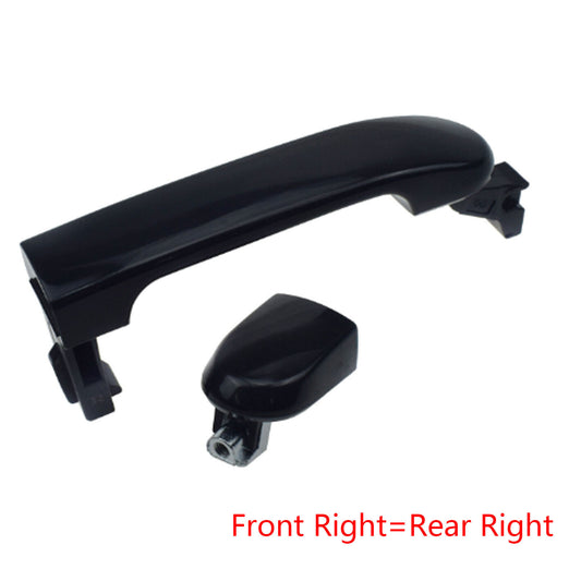 Suitable for 2007-12 for Nissan Versa, black, right rear access door handle (right hand).