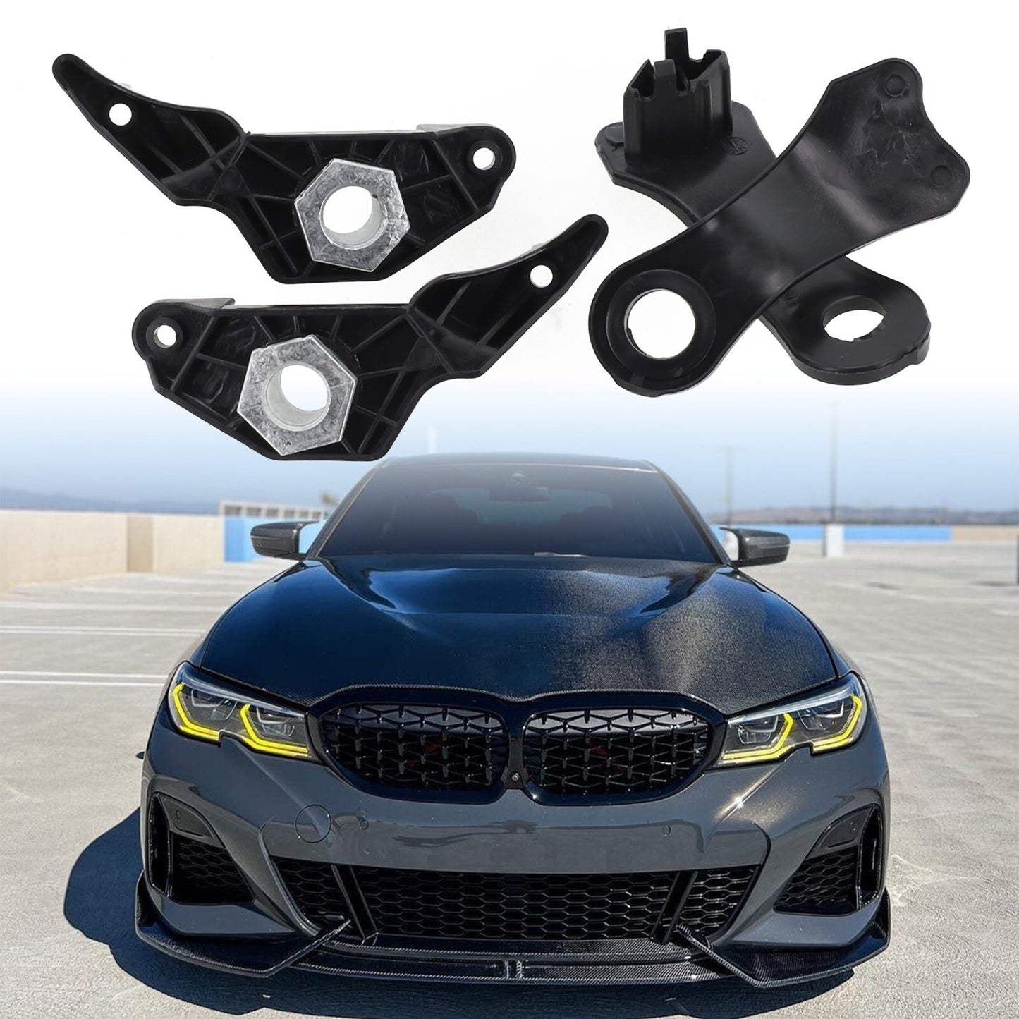 Headlight brackets 6346942478 (right) 6346949633 (left) 6396949634 (right)
