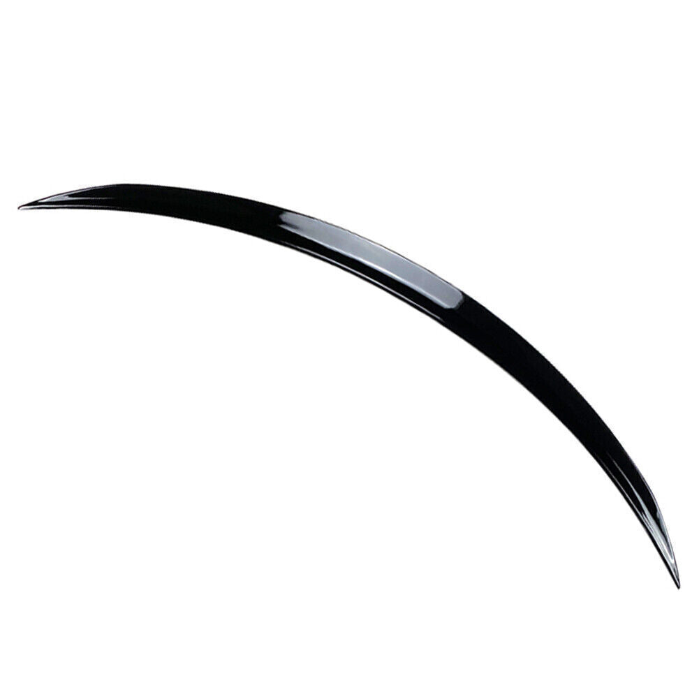 Tail Wing Rear Trunk Spoiler Black for Mercedes-Benz C-Class Coupe C205 2015-21