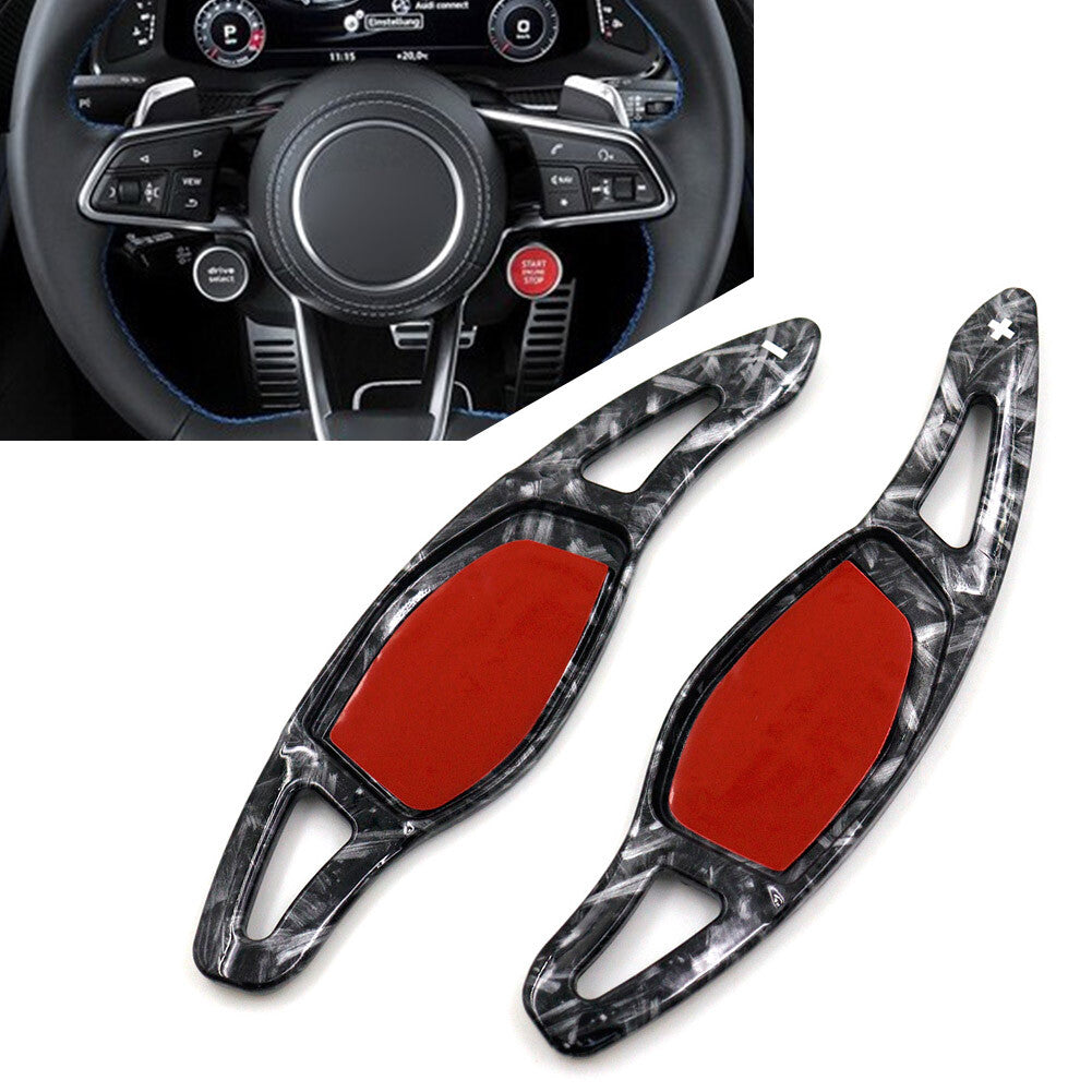 Steering Wheel Shift Paddle Shifter Extension Forged for Audi R8 TT RS 2017-2022