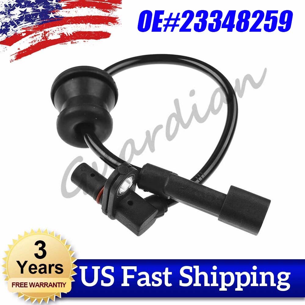 Rear ABS wheel speed sensors (left and right, 23348259) for Chevrolet Equinox 2010-2017 models.