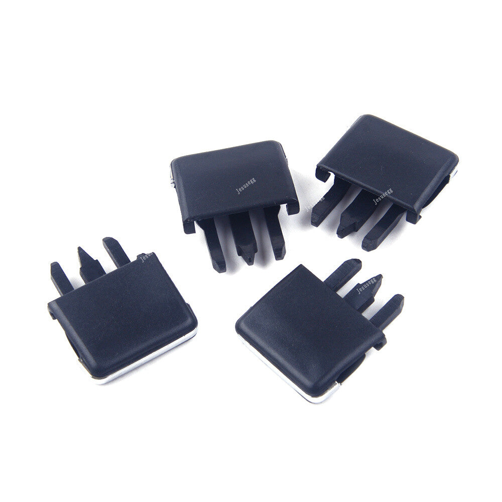 Qty 4:Black Air Conditioning Vent Blade Slice Clip Leaf for Toyota for Corolla 04-10
