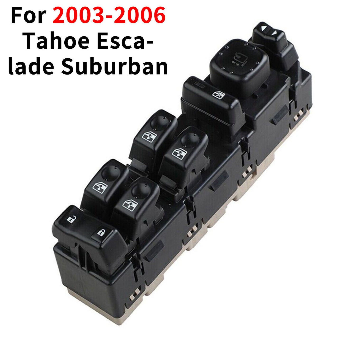 Power Window Control Switch fit for Chevy Silverado for GMC for Sierra 1500 3500 15883319 AP