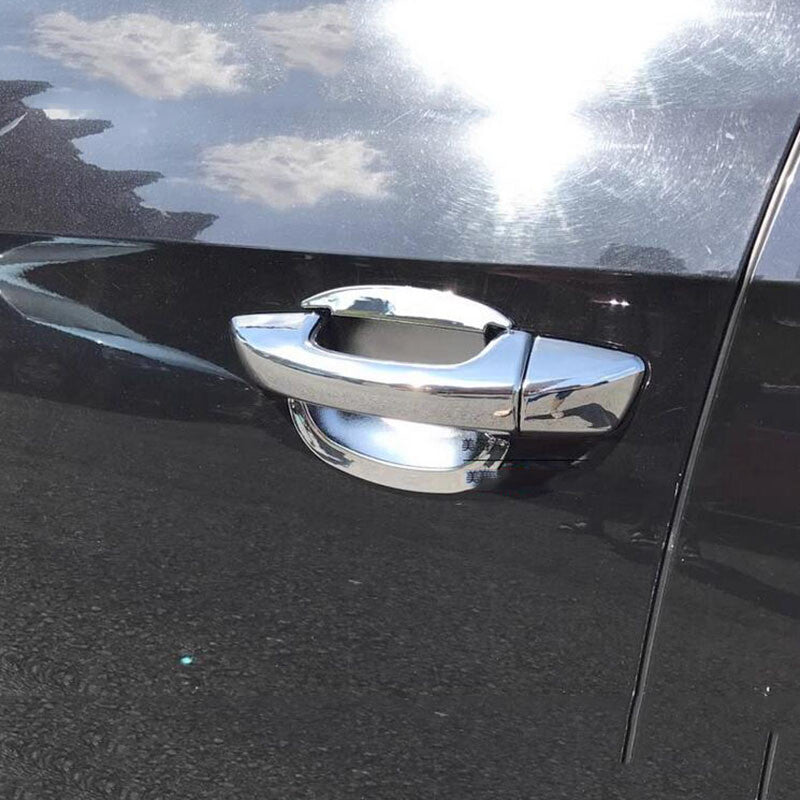 for Volkswagen for Passat 2019-2022 Chrome ABS Car Side Door Handle Covers Trim 8PCS