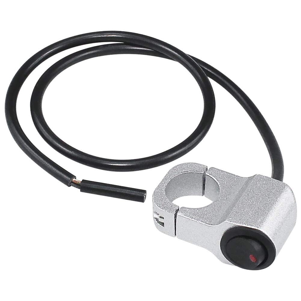 12V Motorcycle Handlebar Switch 22cm Motorcycle Headlight Brake Fog Light