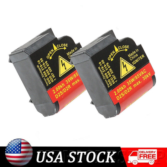 2-pack of Xenon Headlights, HID Bulbs, Ignition Units, and Ballasts for BMW X3 325Ci and 330Ci (2004-2006)