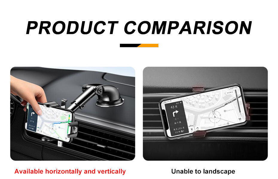 360 Rotation Car Windshield Dashboard Mount Sucker Stand GPS Cell Phone Holder