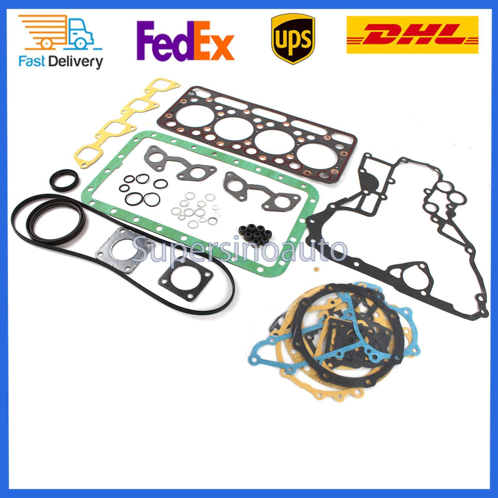 Overhaul Head Gasket Set V1702 V1702B Engine For Kubota Bobcat 743 733 Excavator
