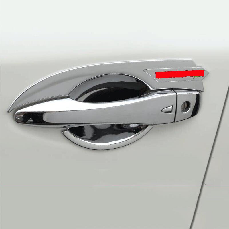 4pcs for Nissan Altima Teana 2013-2018 Chrome Car Door Handle Bowl Cover Trim