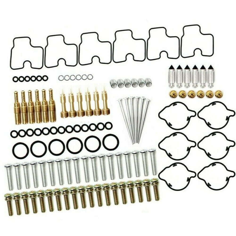 6x Carburetor Repair Kit For GL1500C GL1500CT Tour Valkyrie 1500 1997-2003