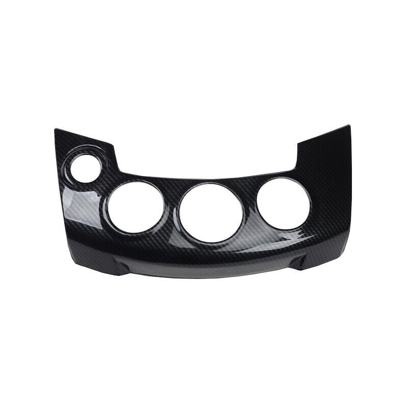 Carbon ABS Middle Console Button Control Frame Cover for Toyota RAV4 2006-2012