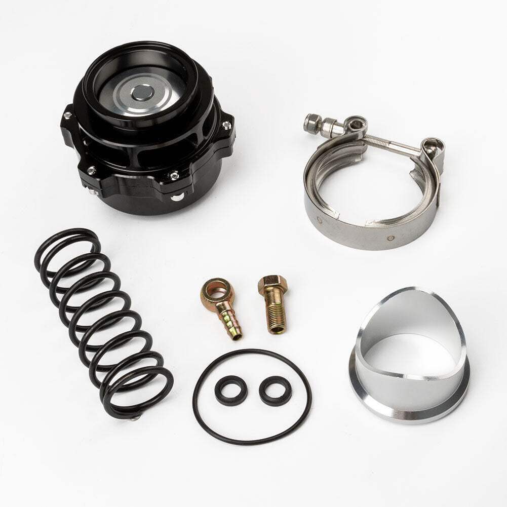 BV50 series blow valve (BOV) suitable for TiAL QV band flange 6 PSI spring 119-10634