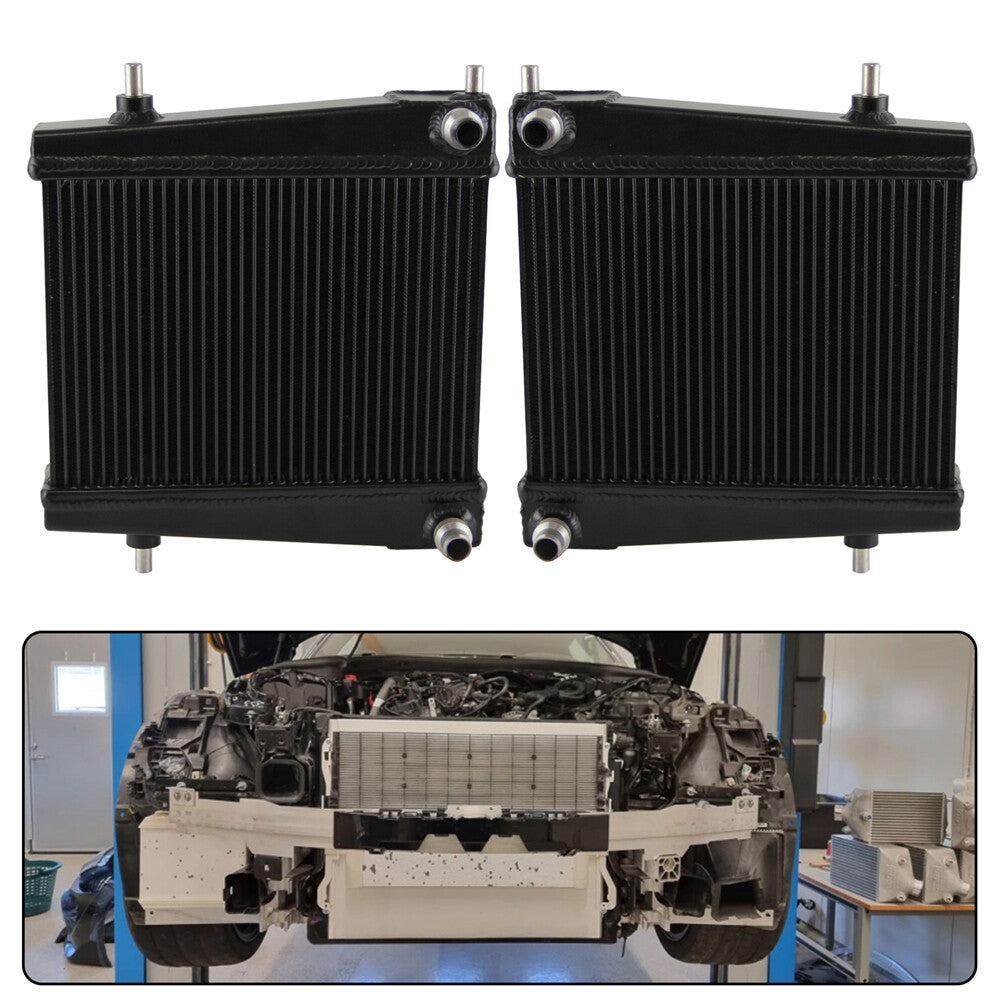 Performance Aluminum Auxiliary Radiators for Toyota Supra GR A90 B58 3.0L 20+ BK