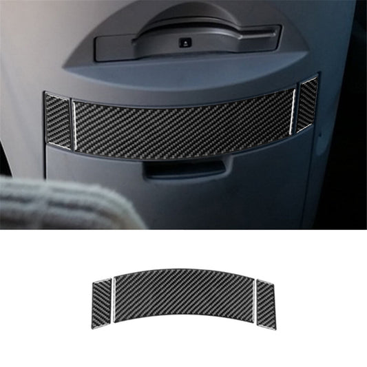3Pcs Central Control Ashtray Trim Cover Carbon Fiber for Nissan Quest 2004-2006