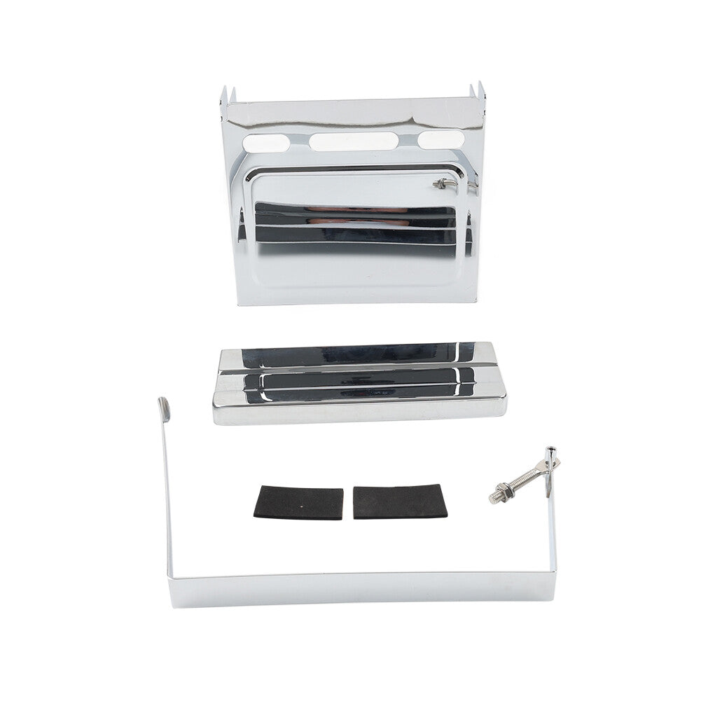 Battery Side Top Cover Strap Kit for Harley FXWG 1980-1986 FXE FXS