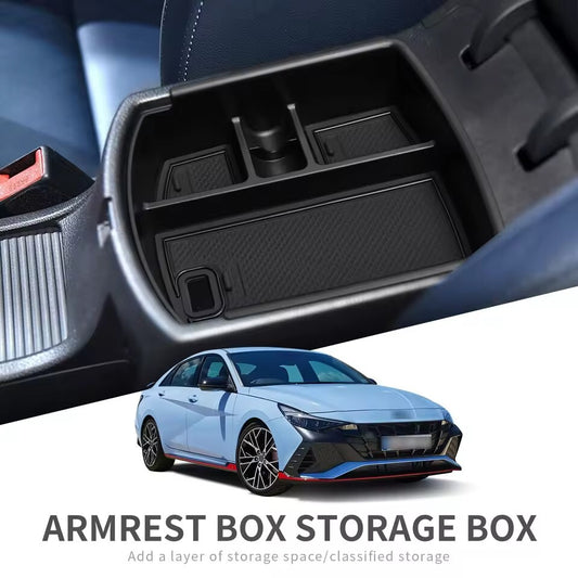 for Hyundai I30 I30 N Right Rudder 2018-2025 Armrest Storage Box Tray Organizers