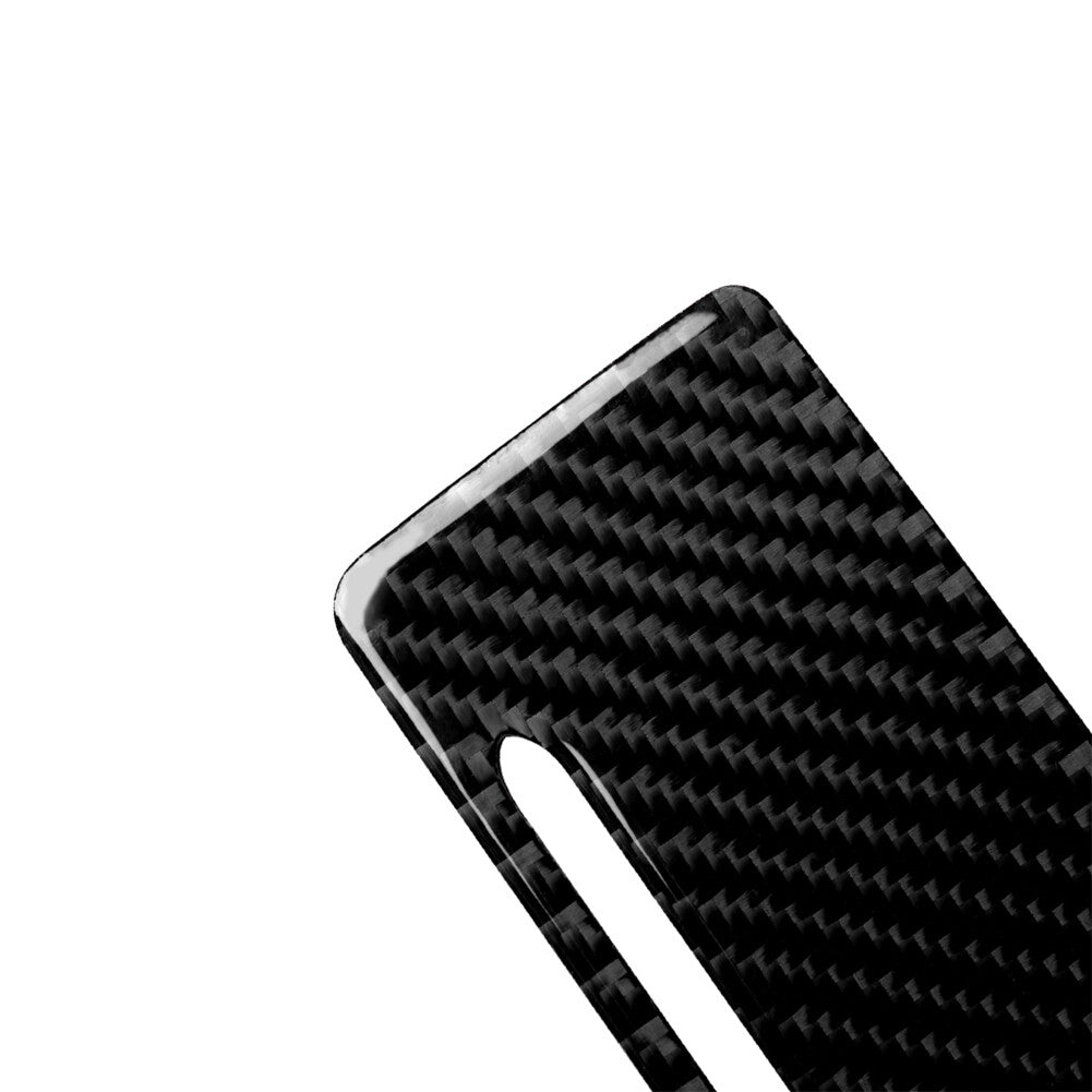 for Audi for A4 B9 2017-2019 Carbon Fiber Rear Ashtry Panel Decorative Cover Trim