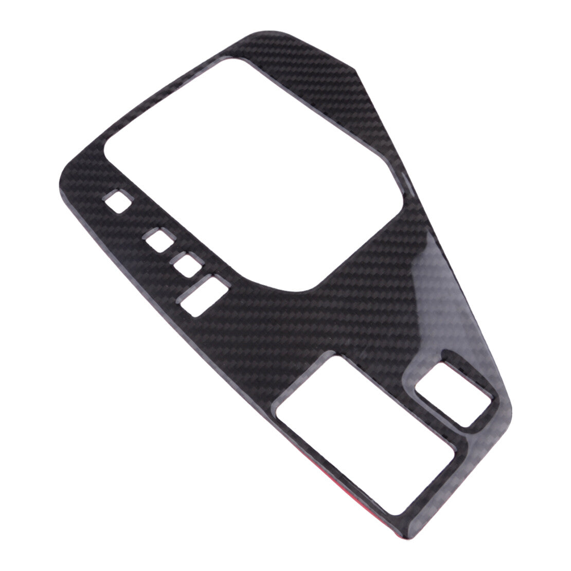 Carbon Fiber Gear Shift Panel Trim Cover Fit for Subaru Crosstrek 2024 Replace