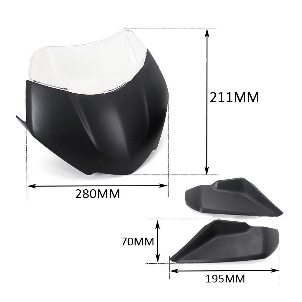 Windscreen For Speed Triple 1200 RS RR 21- 22 Windshield Fairing Wind Deflector