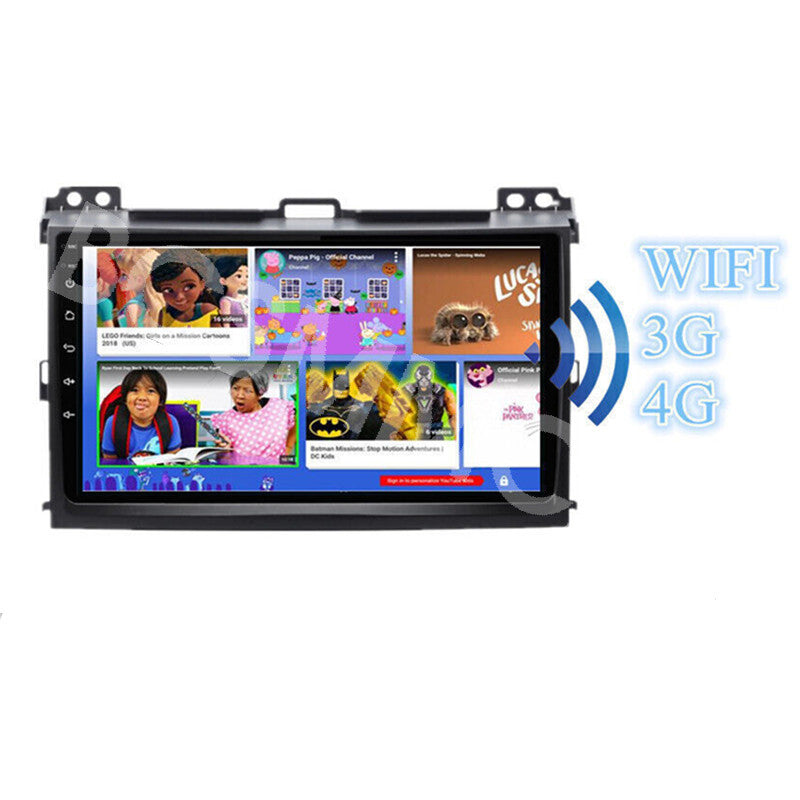 9in Android 13 Car Radio Fit for Toyota for Land Cruiser Prado 2002-2009 Player