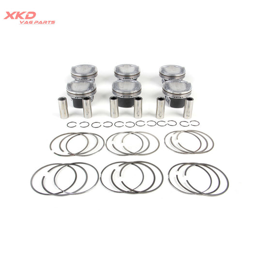 3.0T piston ring assembly suitable for Audi A4, A5, A6, A7. CREC CRED CREH 06E107065DS