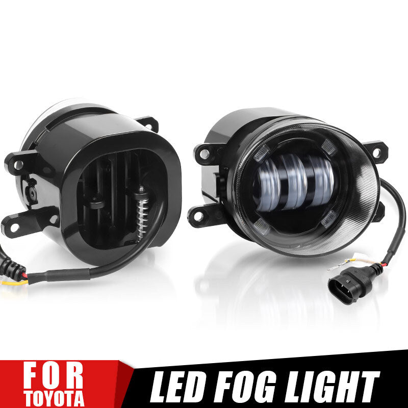 2X 3.5'' LED Fog Light Bumper Driving Lamp DRL for Toyota for Corolla for Camry for Lexus