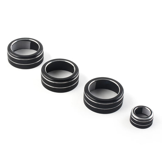 Console AC Climate Control Knob Ring Cover for Honda for Civic 11th 2022+ For CRV
