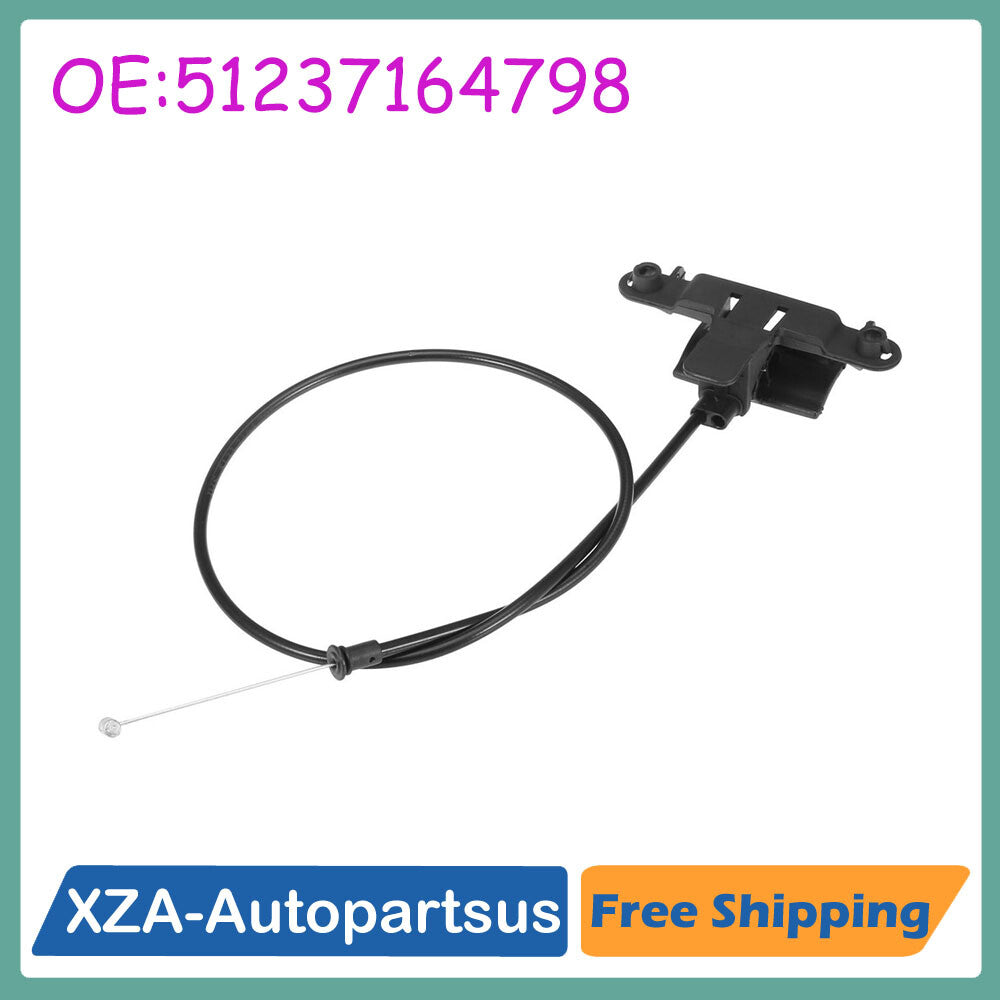 Car Engine Hood Release Cable Wire 51237164798 for BMW X5 X6 3.0L 4.4L 2007-2014