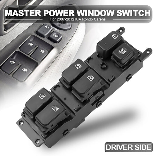 Left Side for KIA Rondo Carens 2007-2012 Door Master Main Power Window Switch