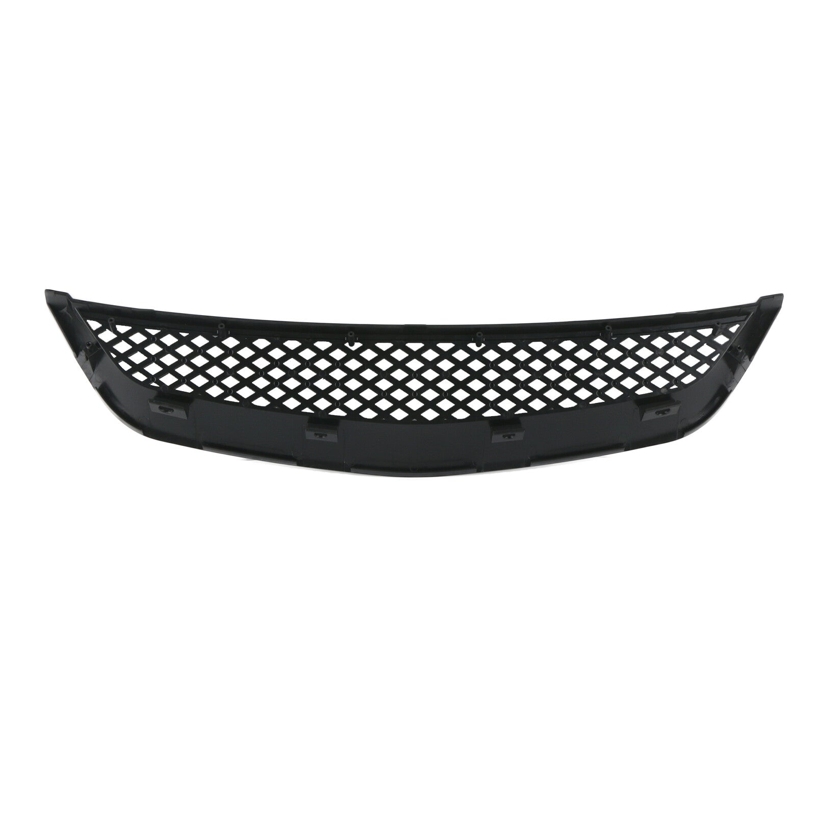 Suitable for 2001-2003 for Honda for Civic EM2 ES1 JDM front bumper cover with mesh grille in black.