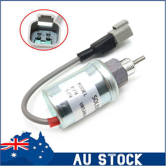 185206452 NEW For Perkins Fuel Shut Off Solenoid HR404C-22T HL403C-15 402D 403D