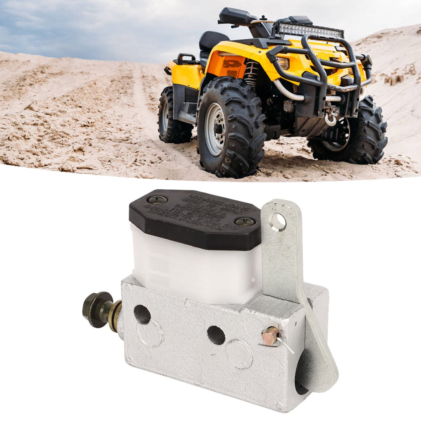Rear Foot Brake Master Hydraulic Cylinder 12.7mm Pump High Performance Go kart